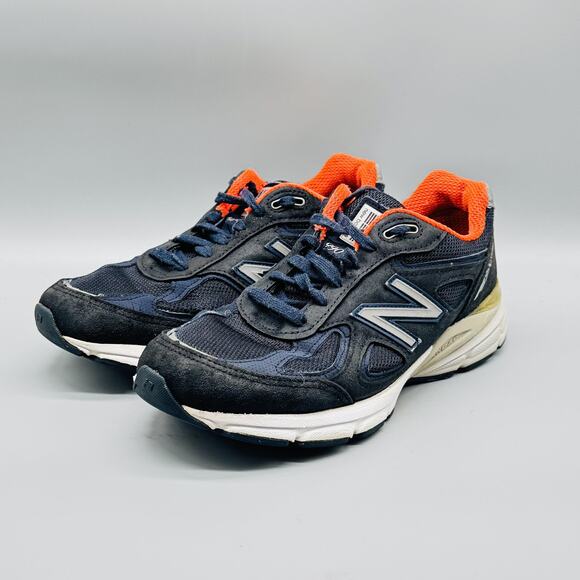 New Balance Shoes Womens 7 Blue 990v4 Running Athletic Sneakers Trainers - Picture 4 of 13